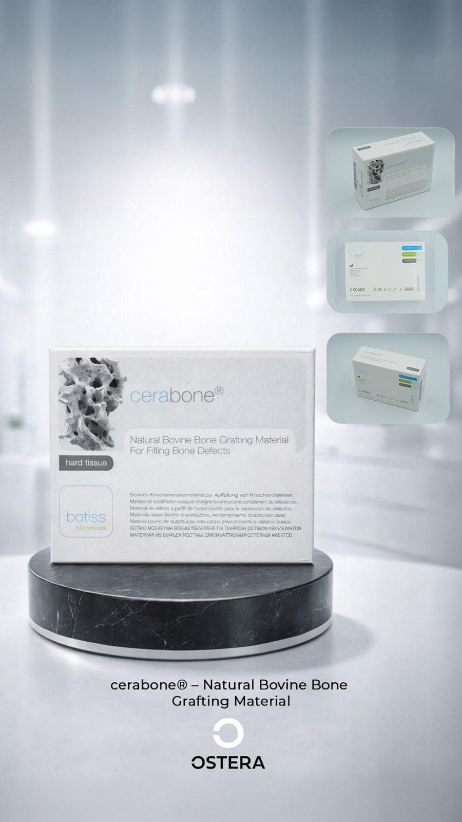 cerabone® Sığır Kaynaklı Greft — orijinal ürün fotoğrafı — CSR Dental